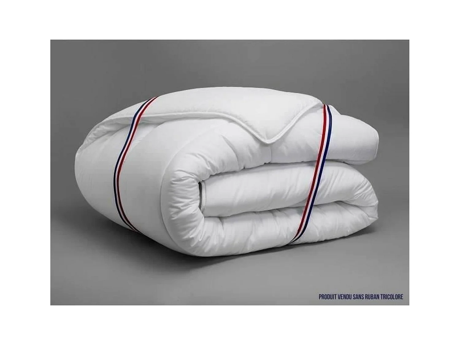 Couette tempérée anti-acariens VICTORIA 220 x 240 cm blanc