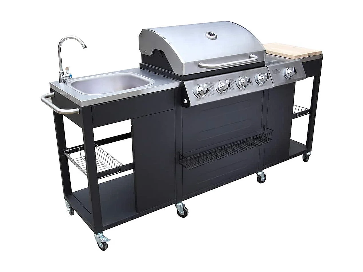 Barbecue de cuisine d'extérieur Montana 4 br?leurs