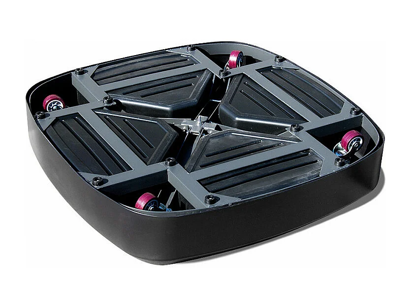 Sombrilla de aluminio con poste descentralizado 3.5x3.5m anti uv Copenaghen Brown