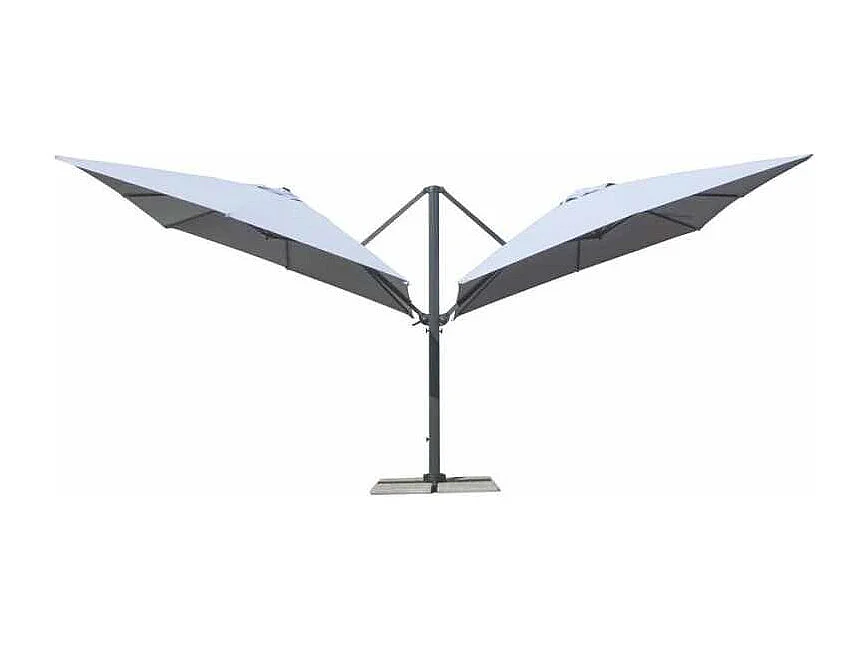 Sombrilla 3x3 doble profesional para bares, jardines, hoteles Oslo