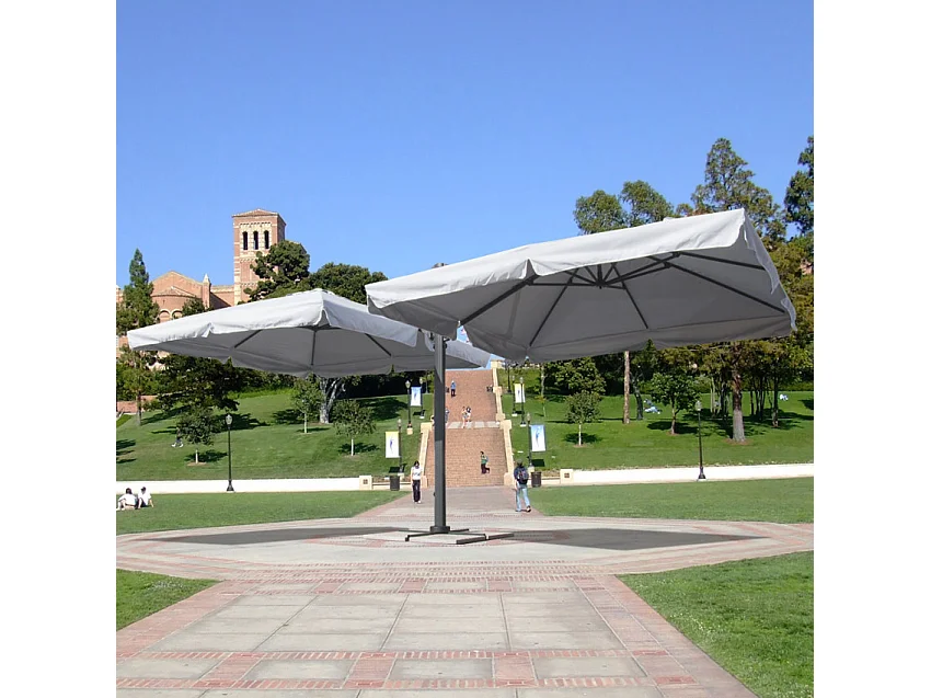 Sombrilla 3x3 doble profesional para bares, jardines, hoteles Oslo