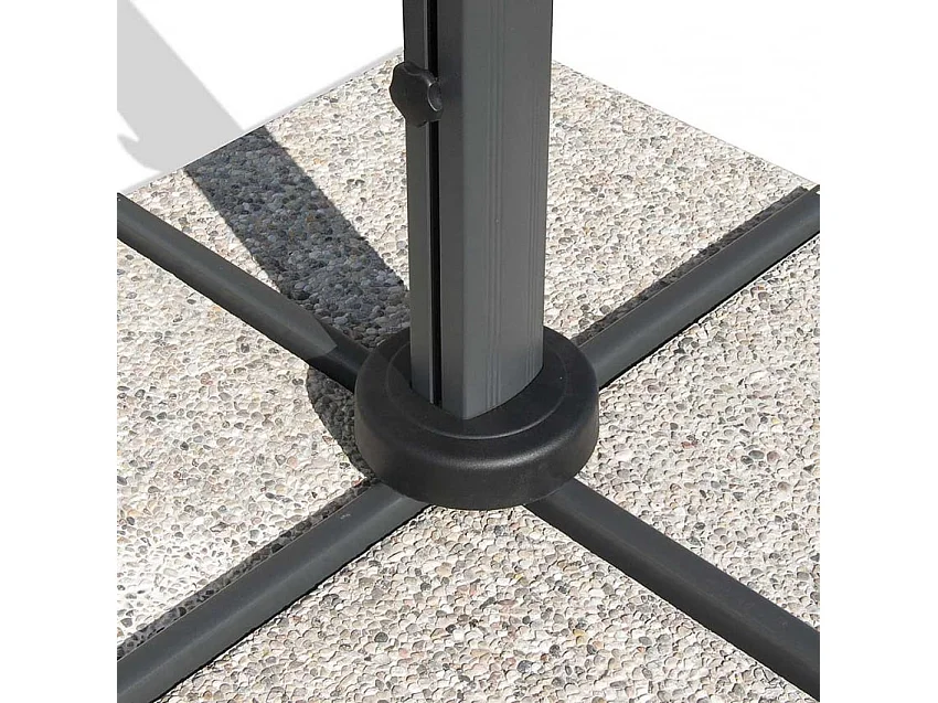 Sombrilla 3x3 doble profesional para bares, jardines, hoteles Oslo