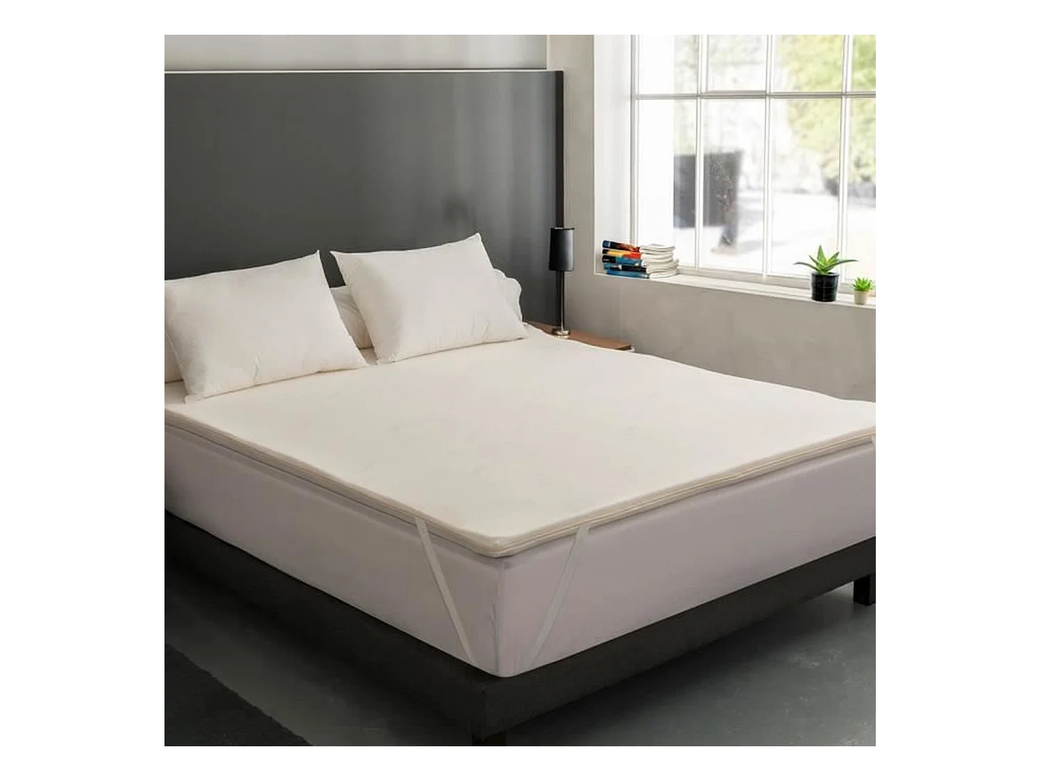 Surmatelas Le Végétal - Déhoussable - 140 x 190 cm