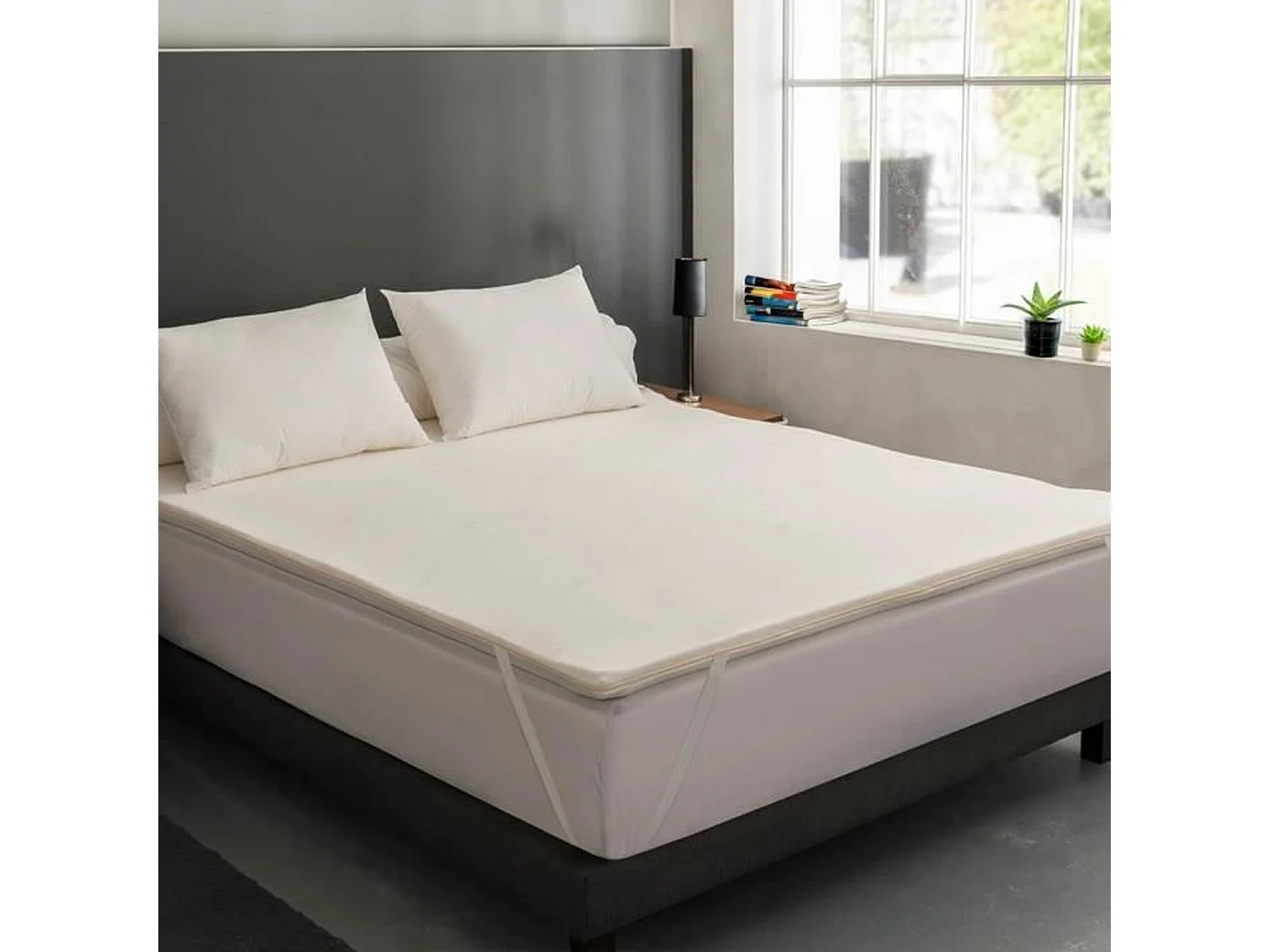 Surmatelas Le Végétal - Déhoussable - 140 x 190 cm