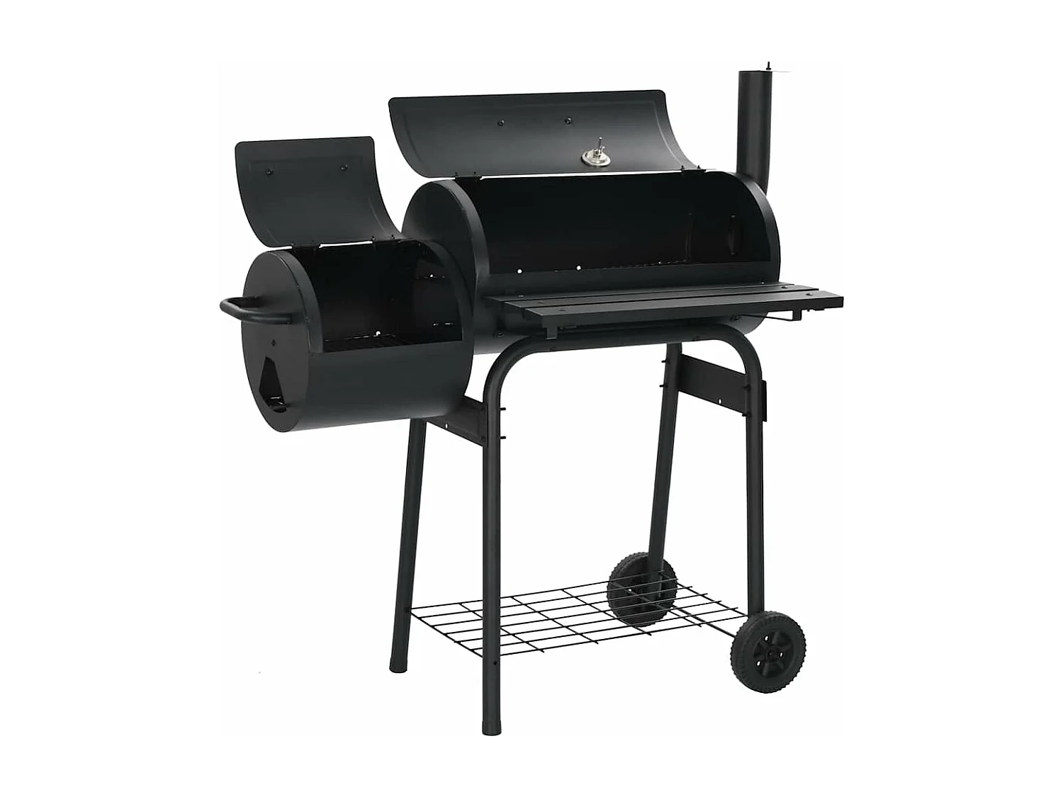 Barbecue fumoir classique au charbon