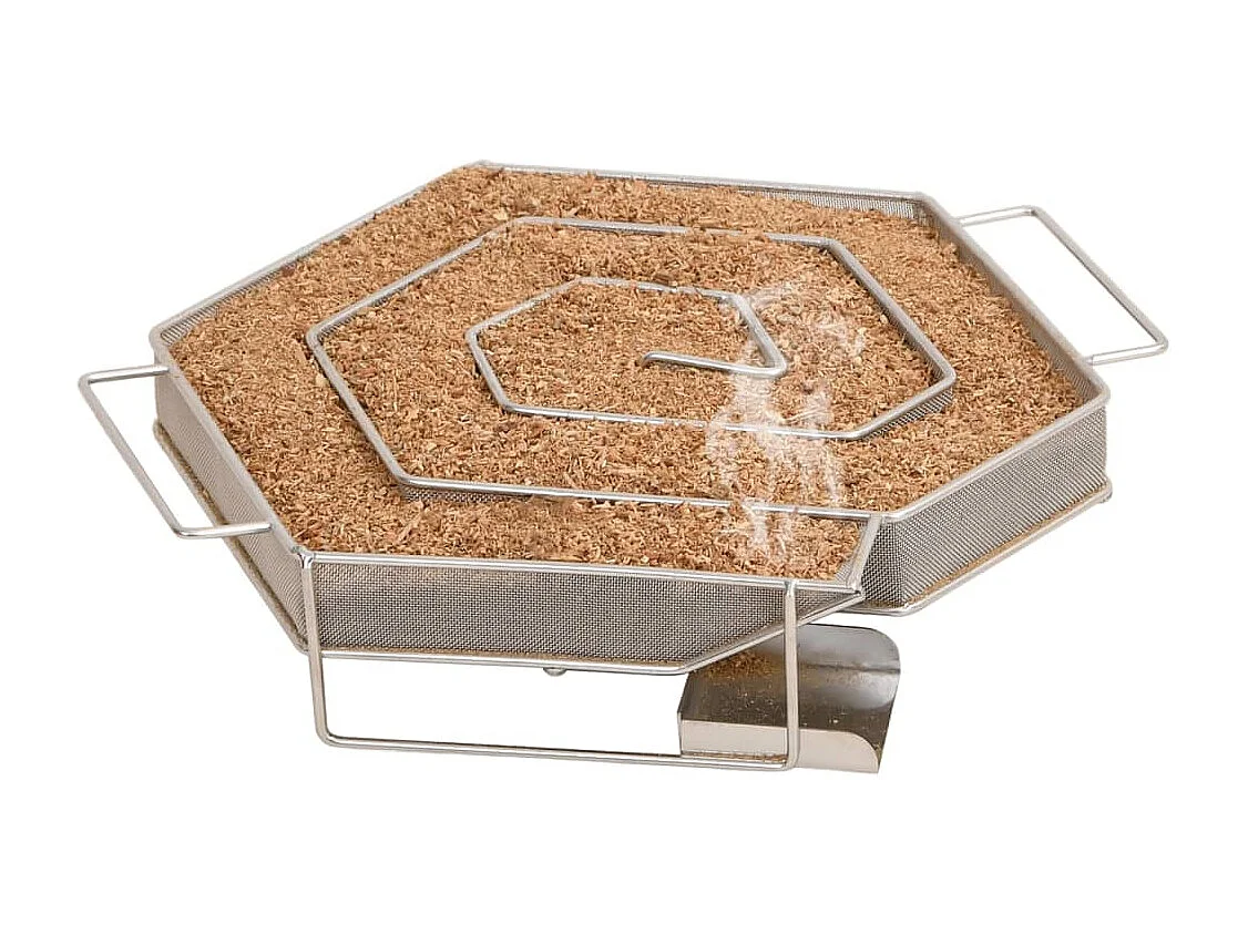 Forno para churrasco, defumador, gerador de fumaça fria, aço galvanizado