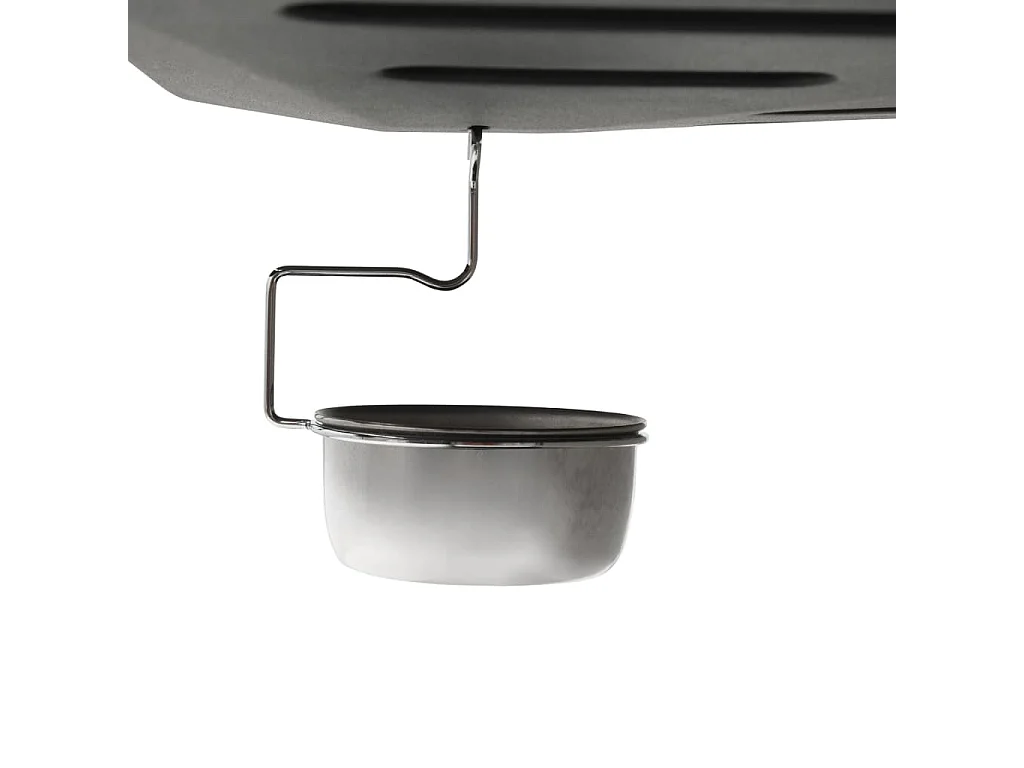 Barbecue au gaz avec 6 zones de cuisson Inox Argenté