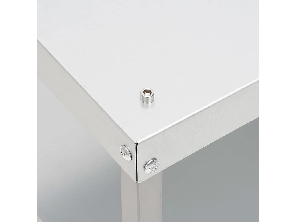 Table pour fumoir à four 40x28x44,5 cm acier galvanisé