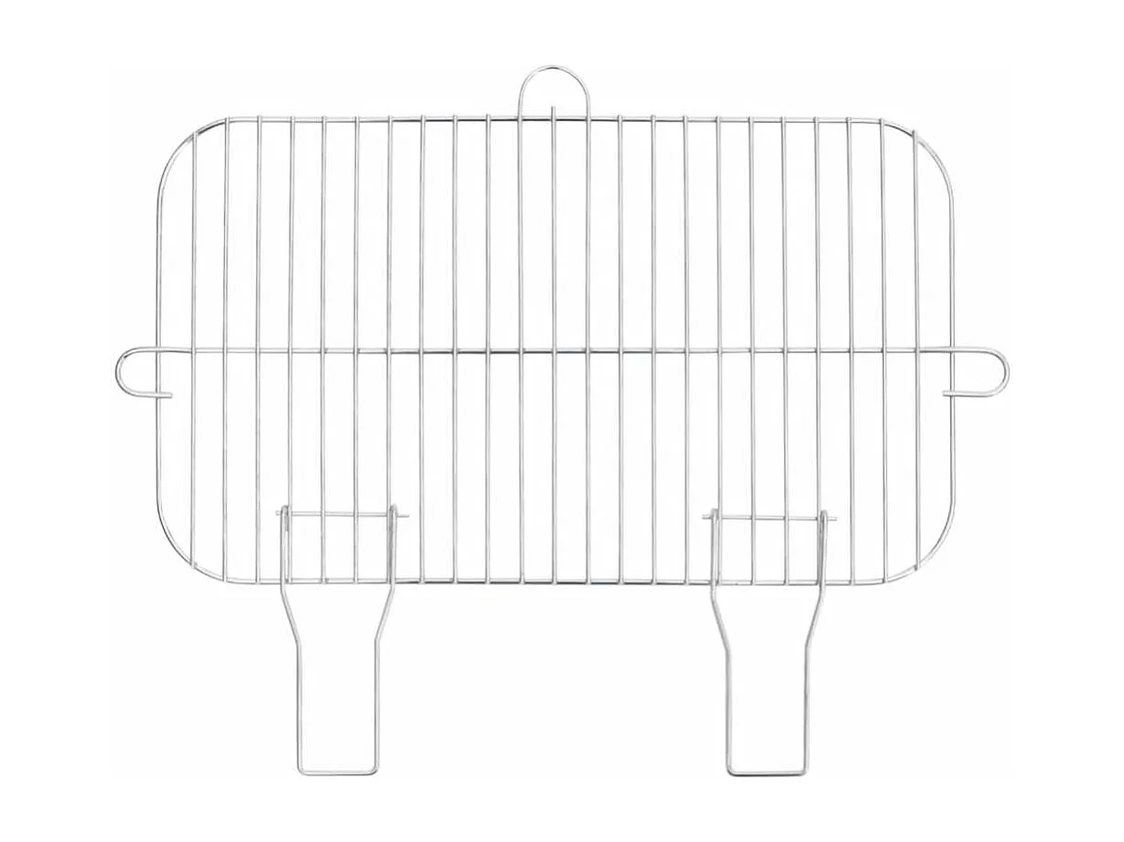 Barbecue au charbon de bois avec roues noir acier