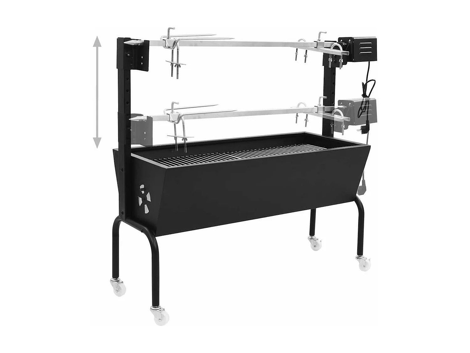 Elektrische BBQ Rotisserie Roestvrij Staal