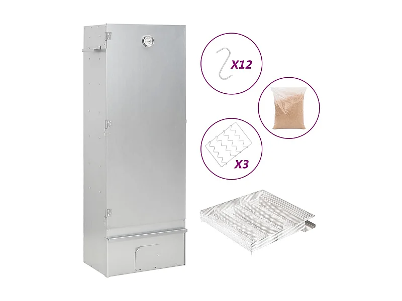 Horno de barbacoa ahumador generador de humo frío de acero galvanizado