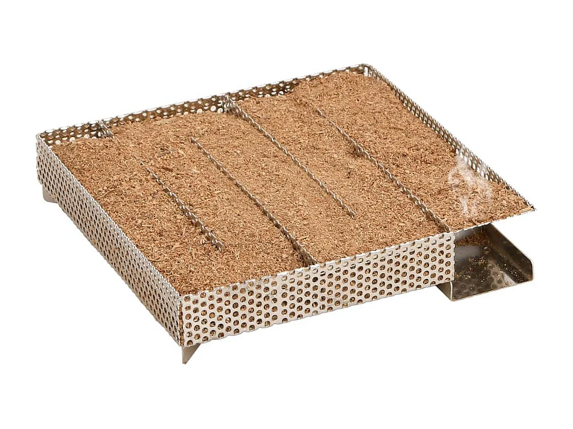 Forno para churrasco, defumador, gerador de fumaça fria, aço galvanizado