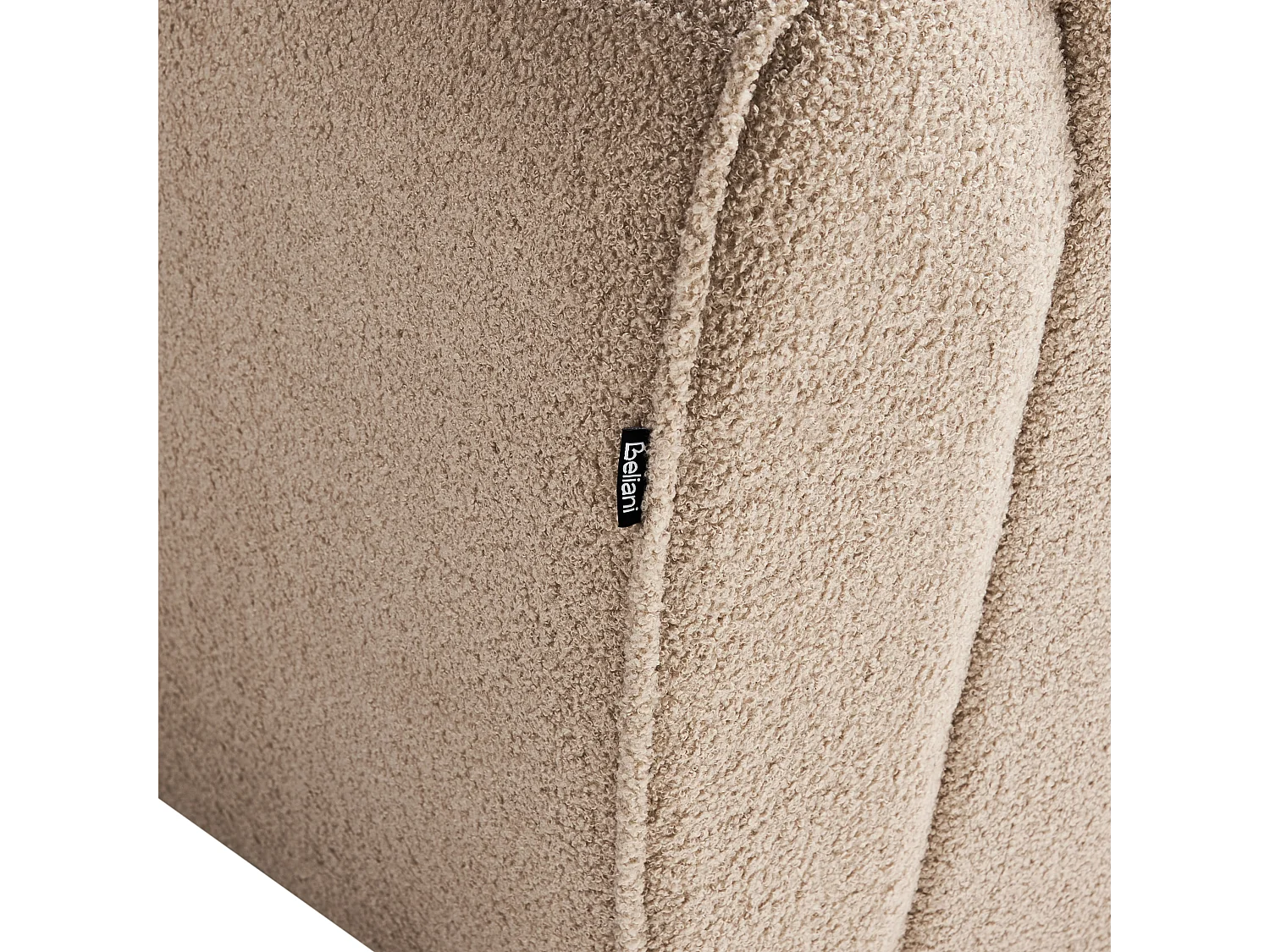 Fotel ELLEDE Boucle Jasnobrązowy