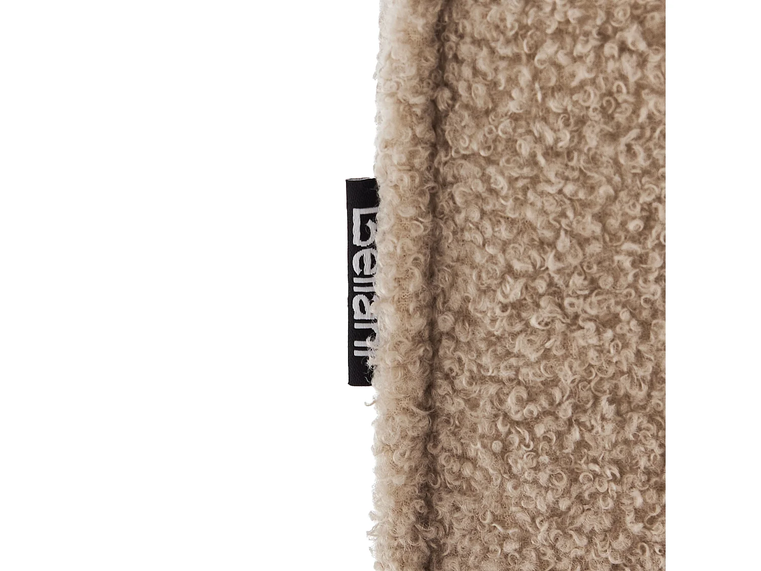 Sessel ELLEDE Bouclé Hellbraun