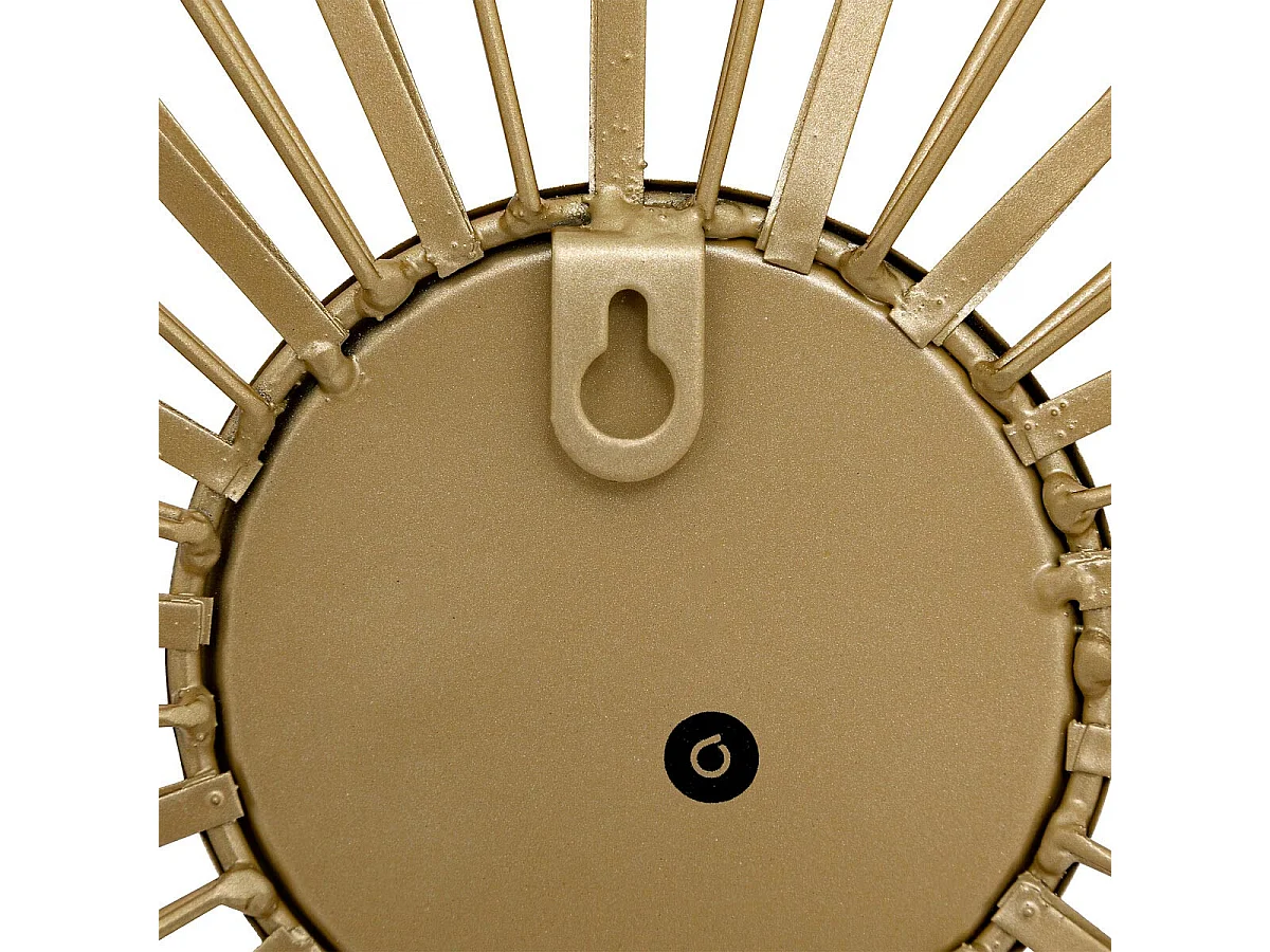 Lot de 3 Miroirs Muraux Soleils "Warren" 24cm Doré