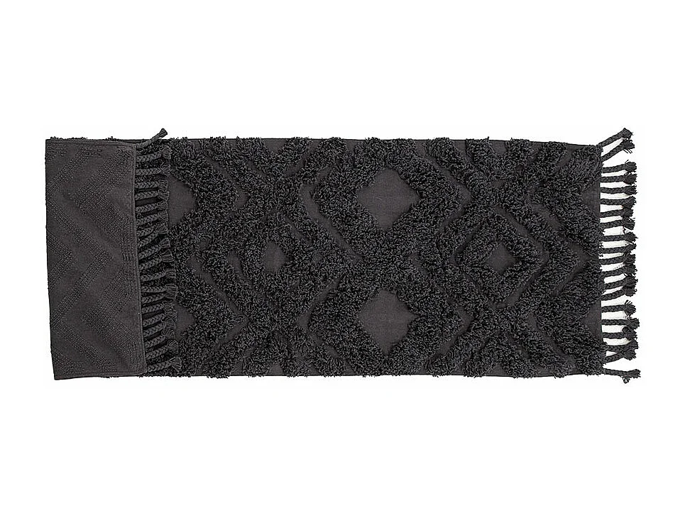 Hilma Läufer 200x70cm dunkel grau.