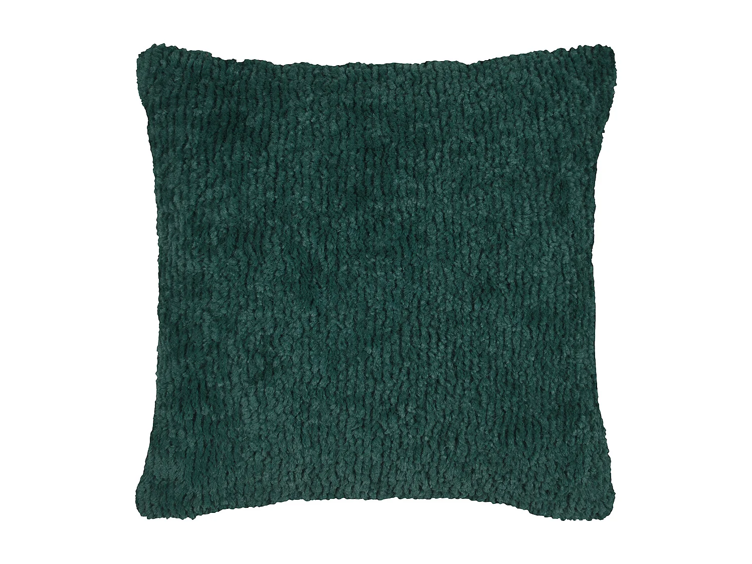 Coussin carré fausse fourrure avec recto velours