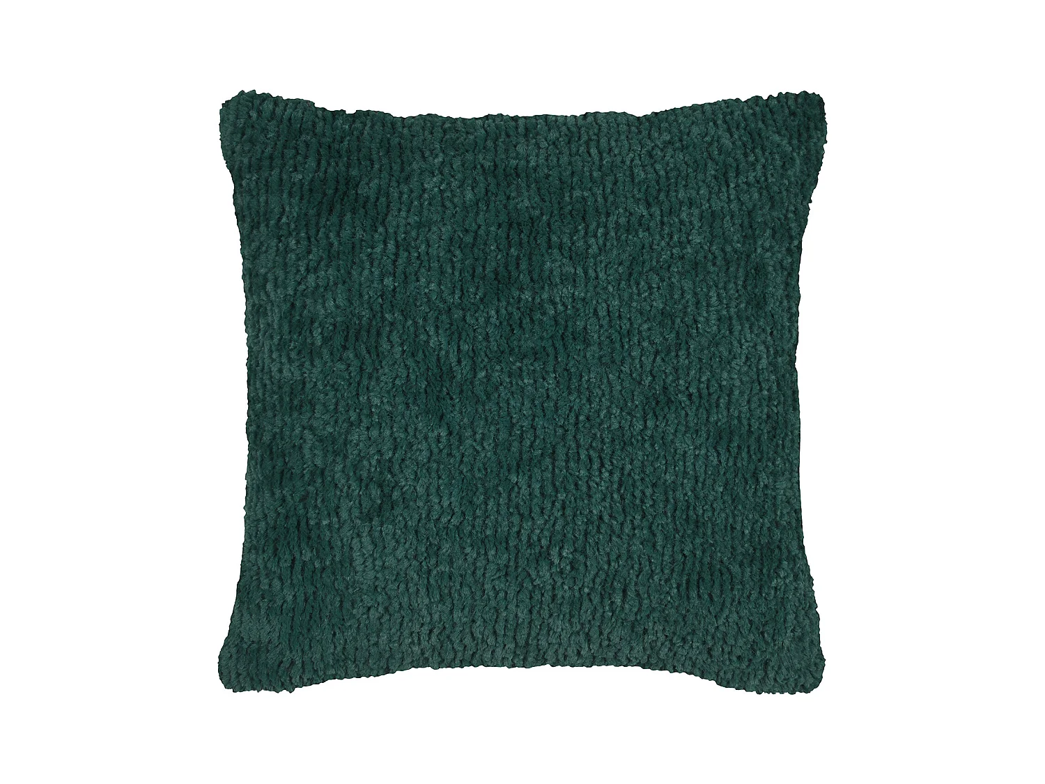Coussin carré fausse fourrure avec recto velours