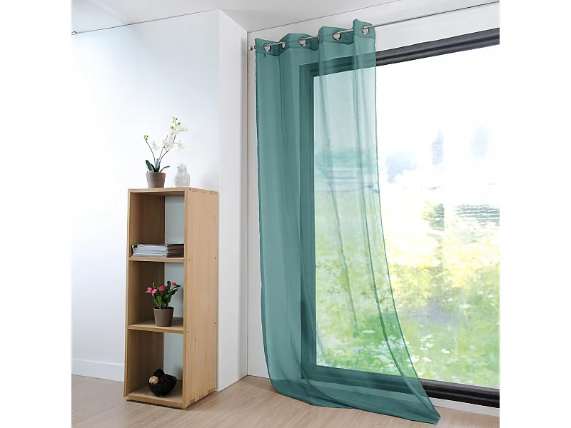 Visillo liso ligero con 16 colores