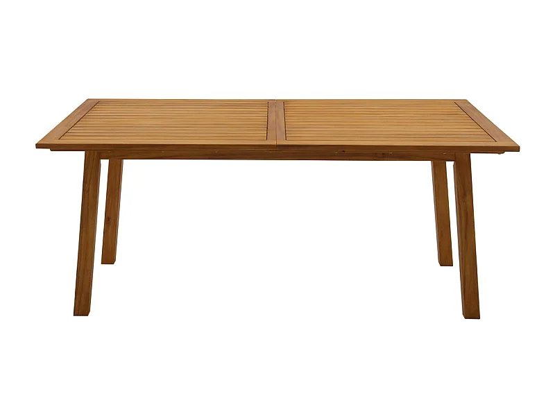 Mesa de jardín extensible de madera maciza 180-240 cm MAYEL