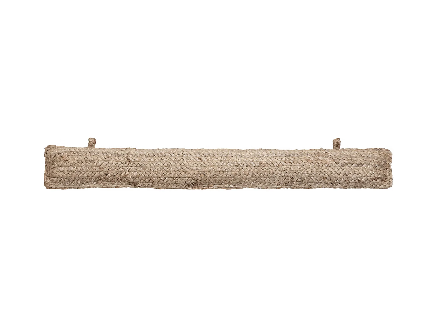 Boudin Bas de Porte en Jute "Little Cottage" 90cm Naturel