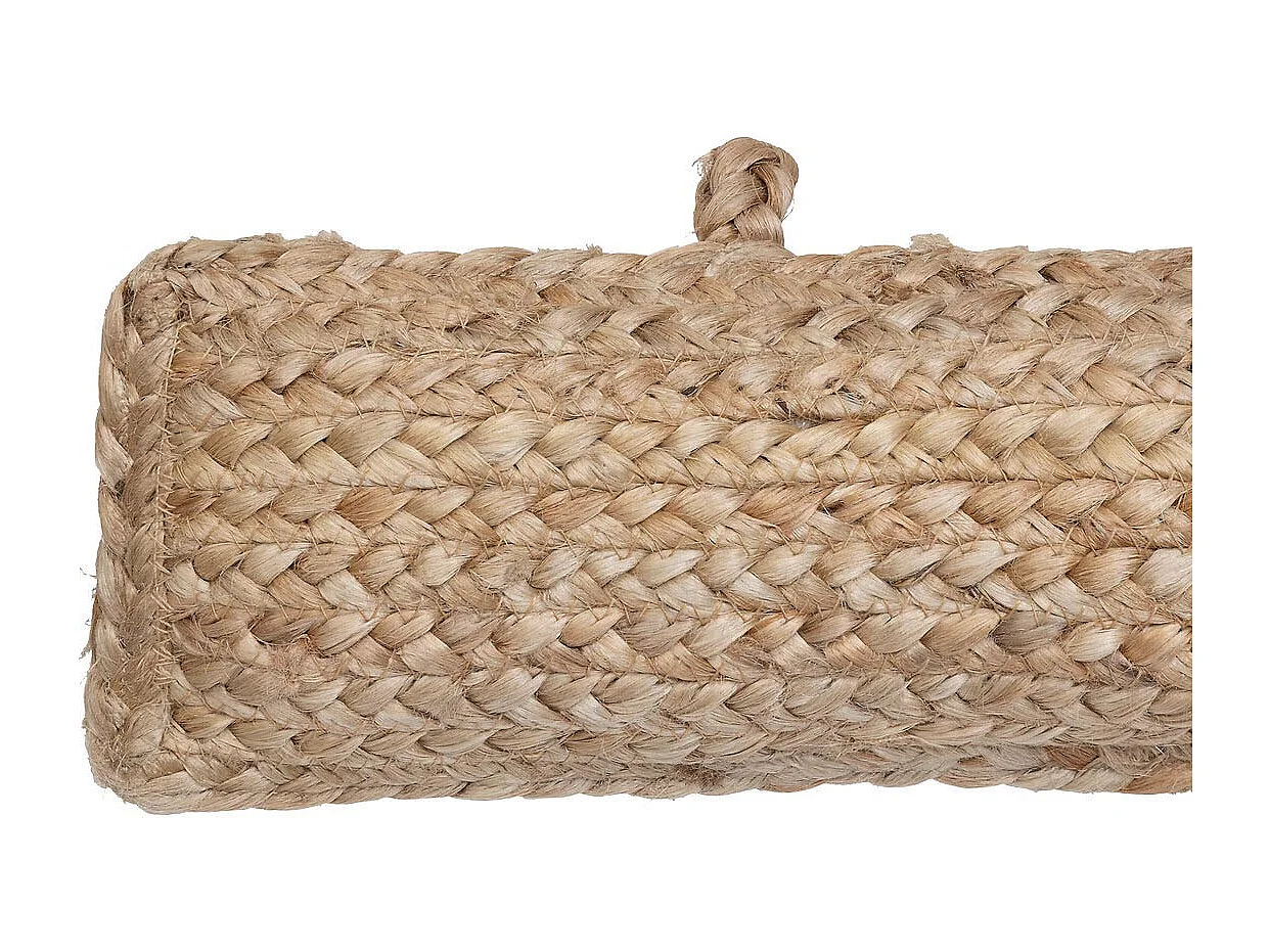 Boudin Bas de Porte en Jute "Little Cottage" 90cm Naturel