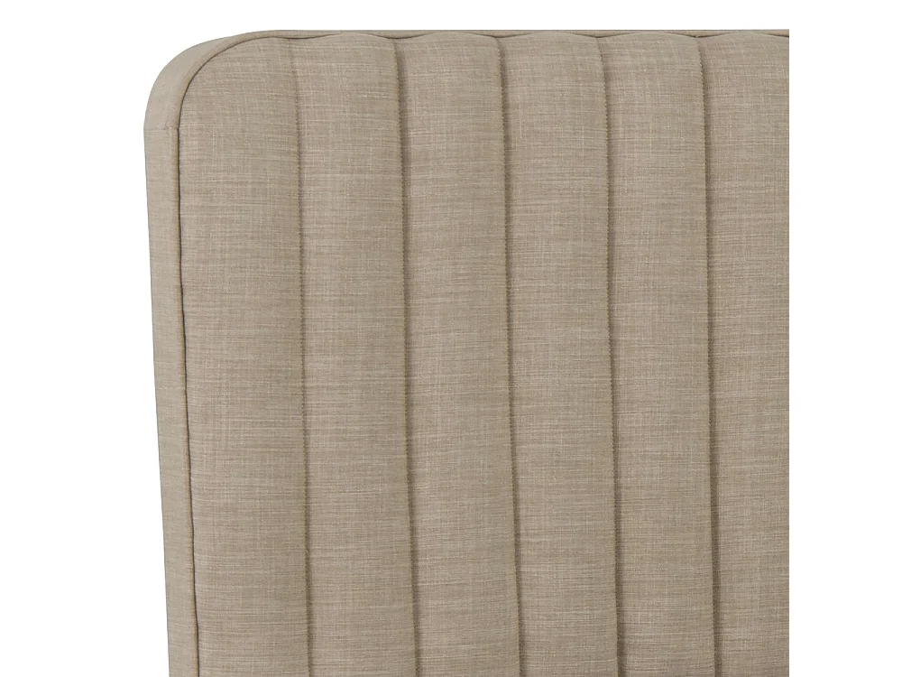 Lit coffre 140x190 cm NEVA + 1 sommier / Beige