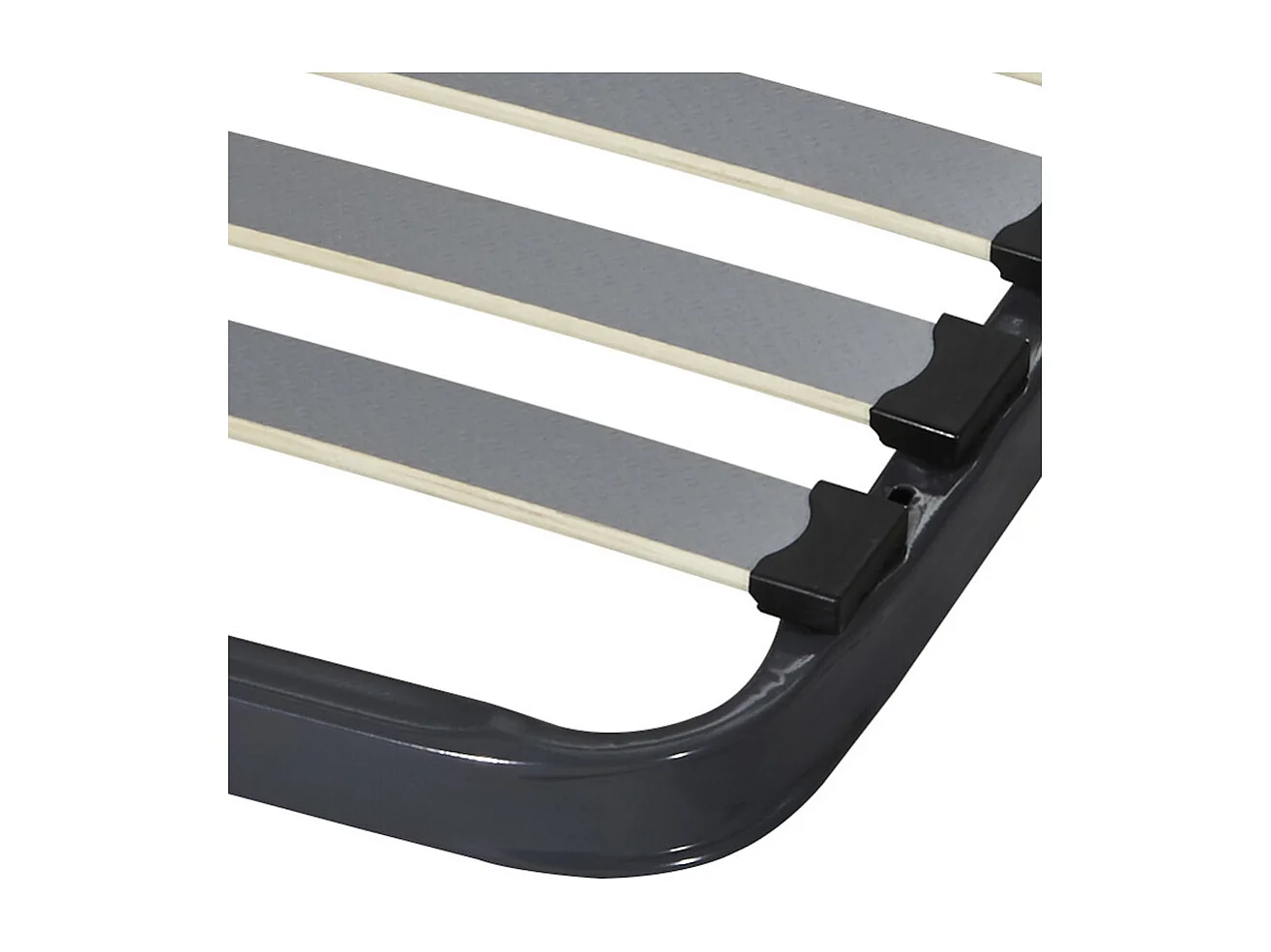 Sommier à lattes + pieds 90x200 Epsilon - 20 lattes bois - Fabrication française