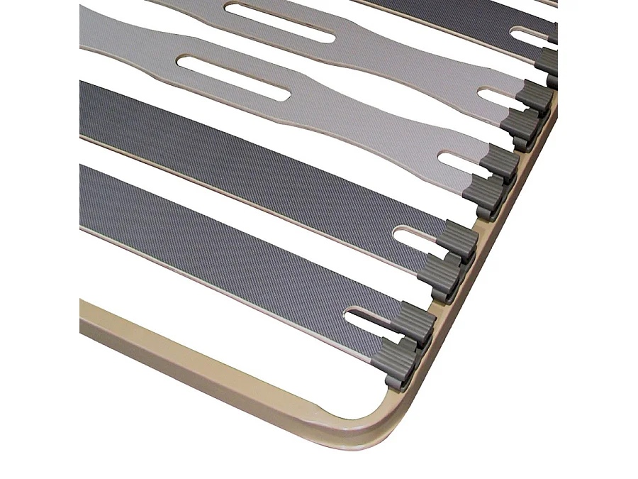 Sommier à lattes 80x190 C413 - 13 lattes bois - Fabrication française