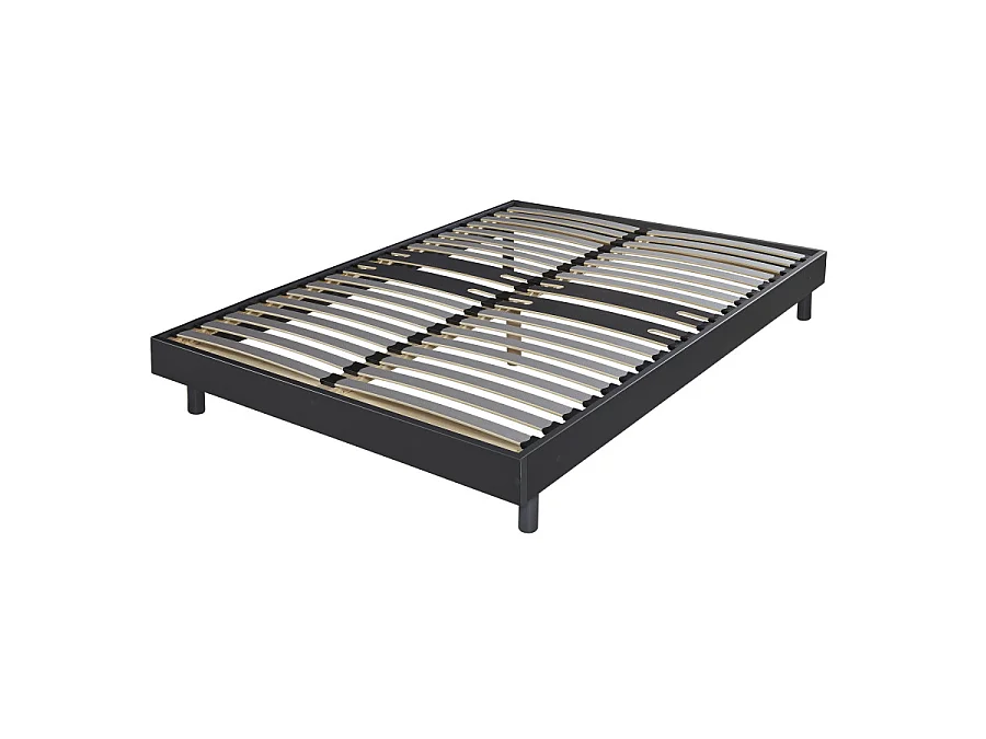 Sommier+pieds Decokit Graphite