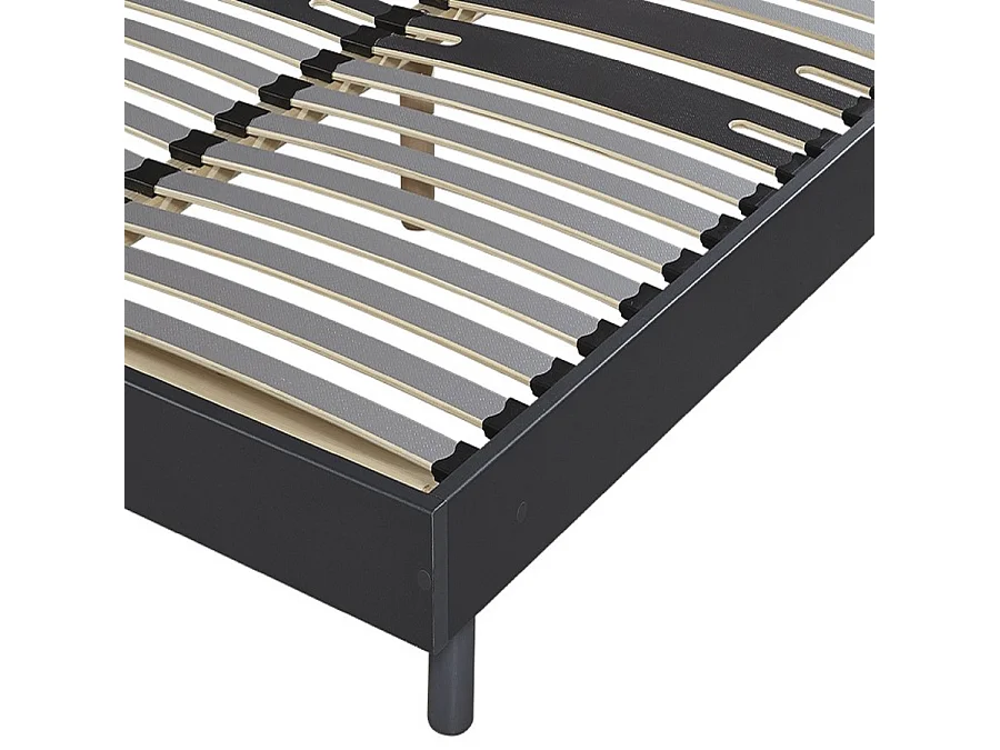 Sommier+pieds Decokit Graphite