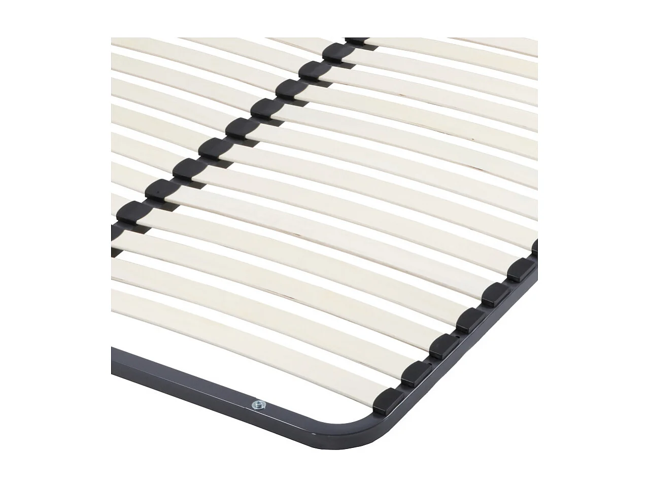 Sommier démontable 140x190 22 lattes - 44 lattes bois - Fabrication française