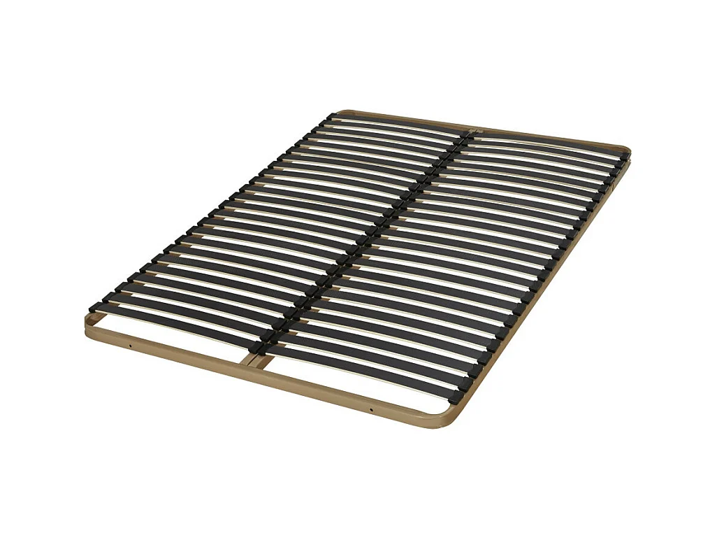 Sommier à lattes 120x200 C224 - 48 lattes bois - Fabrication française