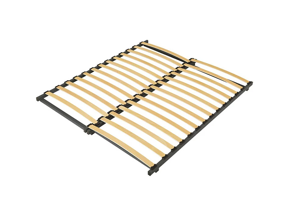 Sommier à lattes de 90 à 160x190 Extensible - 27 lattes bois - Fabrication française