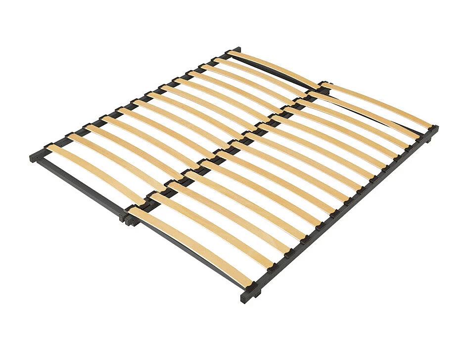 Sommier à lattes de 88 à 162x185 Extensible - 27 lattes bois - Fabrication française