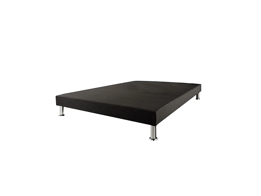 Sommier tapissier + jeu de pieds 160x200 Deco