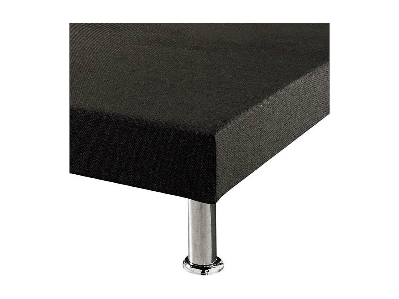 Sommier tapissier + jeu de pieds 160x200 Deco