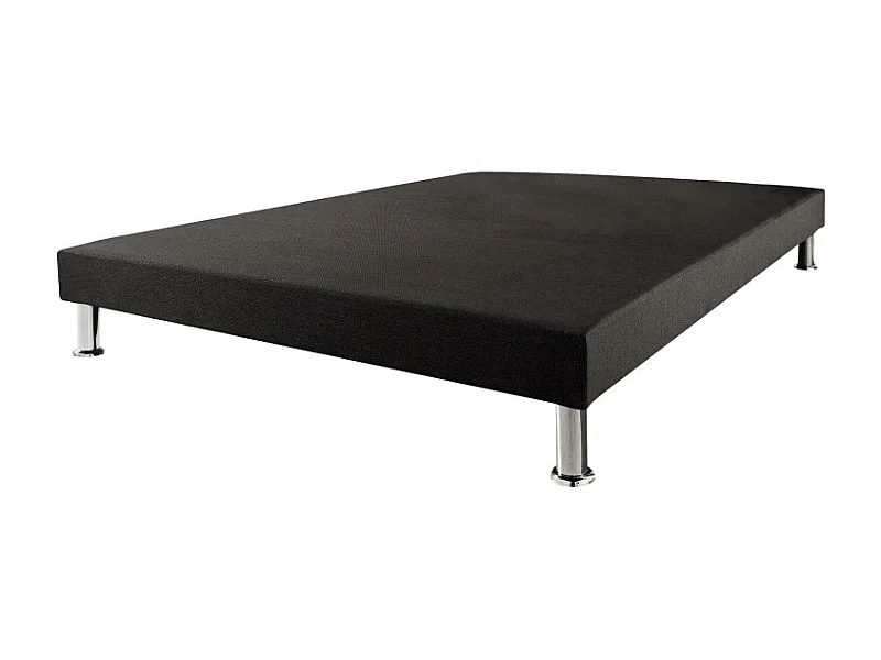 Sommier tapissier + jeu de pieds 160x200 Deco