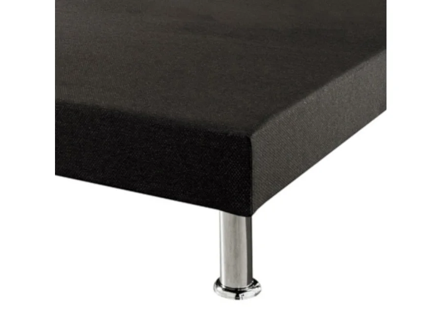 Sommier tapissier + jeu de pieds 80x200 Deco