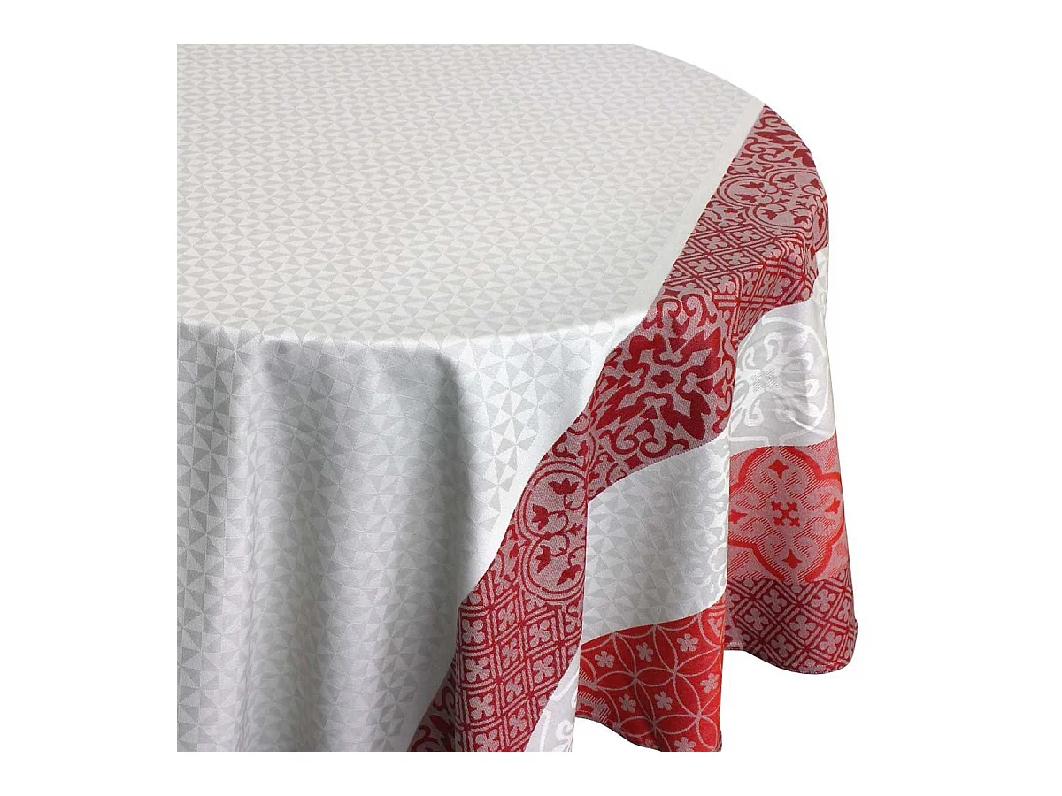Nappe Ovale Enduite "Mosaïque"