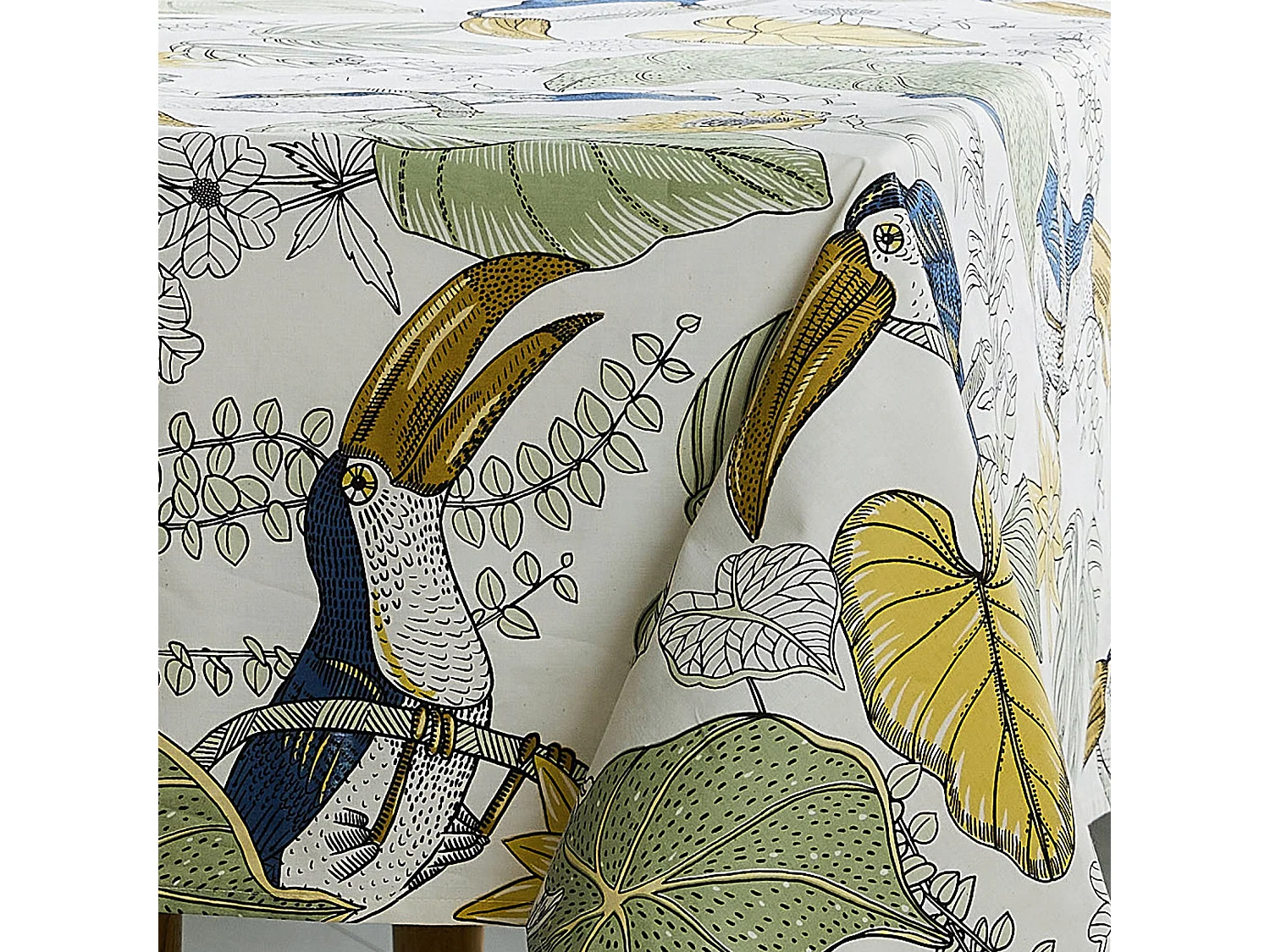 Nappe en coton enduit Brésil