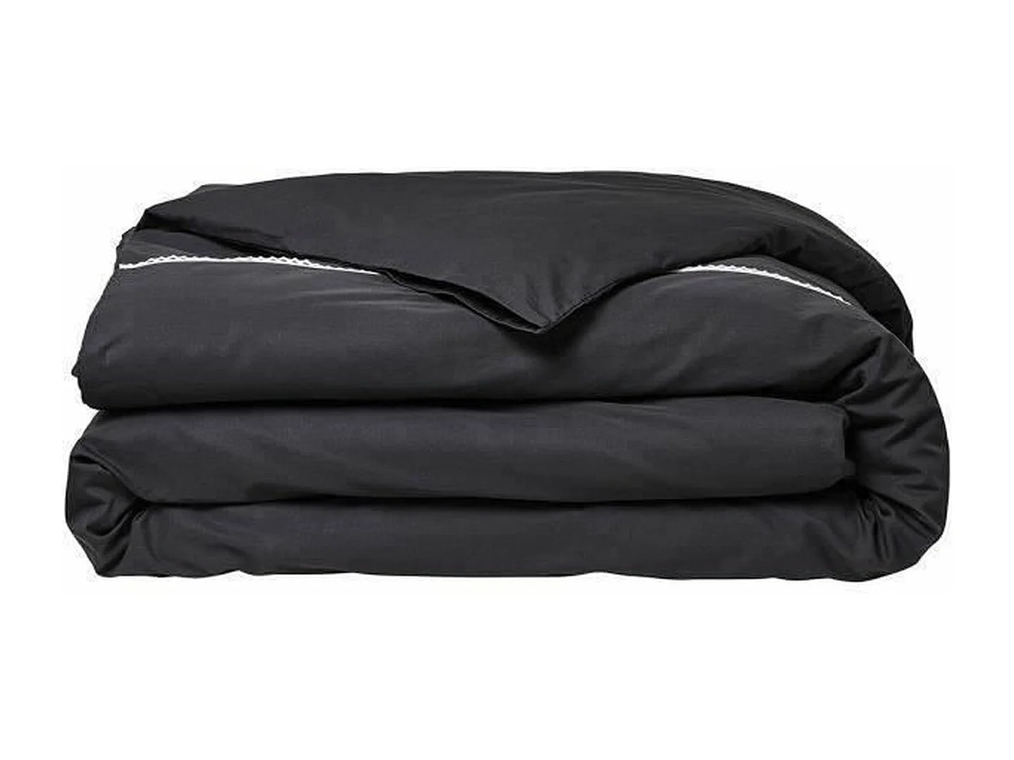 Schwarzes Bettwäscheset 240 x 260 cm