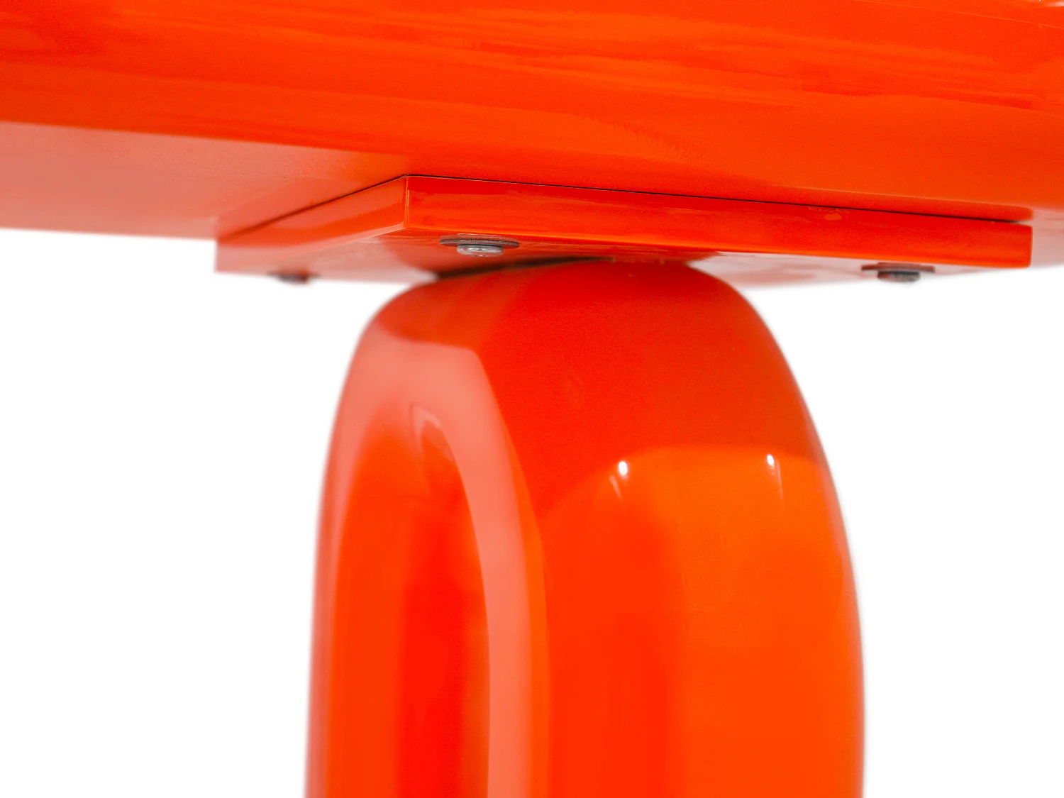 Console en MDF - Orange laqué - ZESTORIO