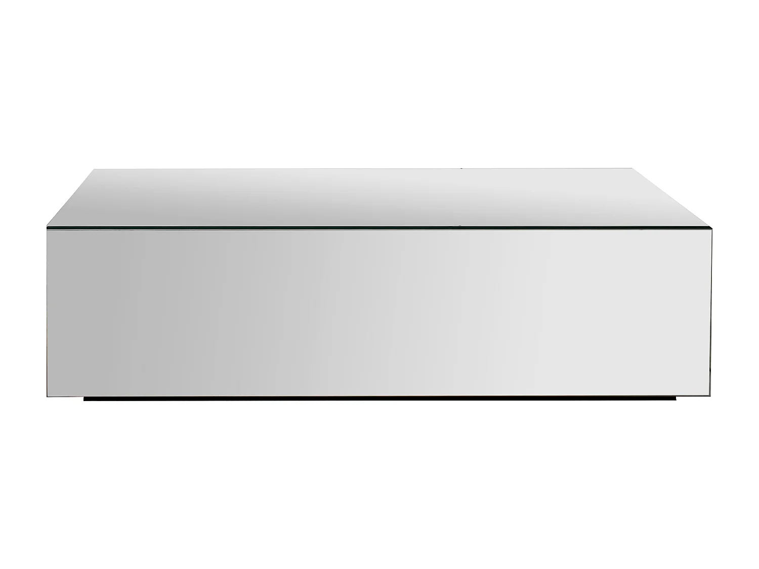 Table basse en MDF et miroir - MIRZEA