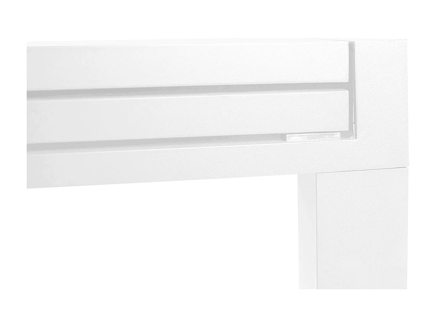 Tavolo da giardino allungabile bianco 135/270 x 90 cm mod. Ares