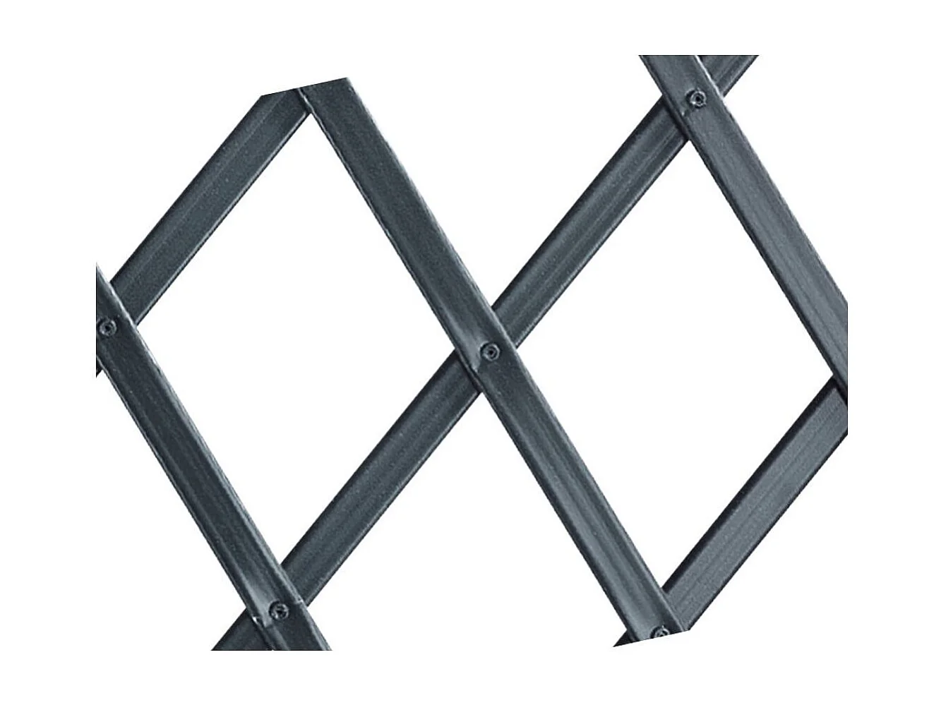 Celosia extensible pvc trelliflex antracita nortene 0.5X1.5 M