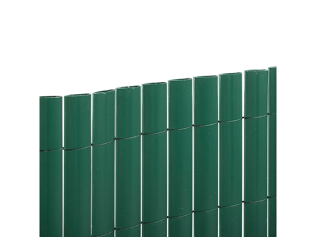 CAÑIZO PVC ELEGANCE RECYCANE DOBLE CARA 30MM VERDE 1,5X3 M