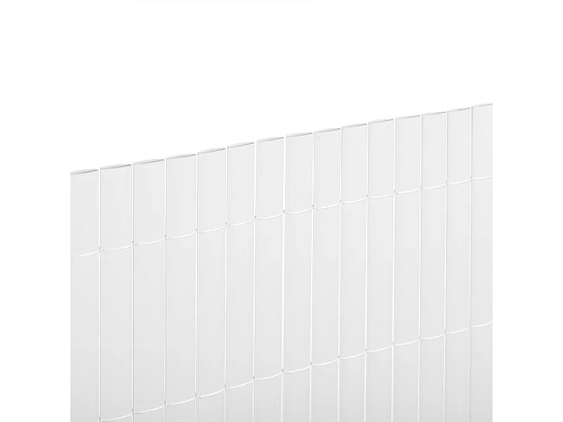 CAÑIZO PVC ESSENTIAL RECYCANE DOBLE CARA 20 MM BLANCO 1,5X3 M