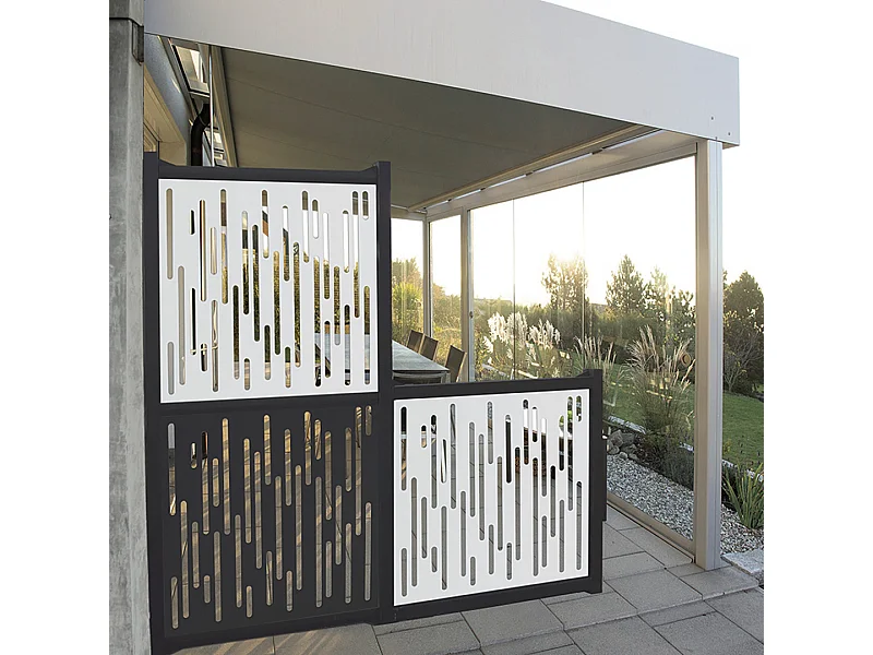 PANEL DECORATIVO NAUTIC 1X1 M ANTRACITA NORTENE