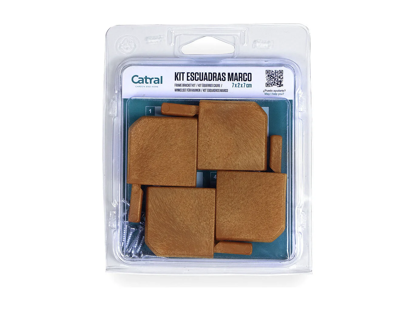 KIT ESCUADRAS LOP MARCO MARRON NORTENE